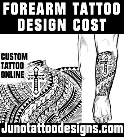 forearm tattoo design cost