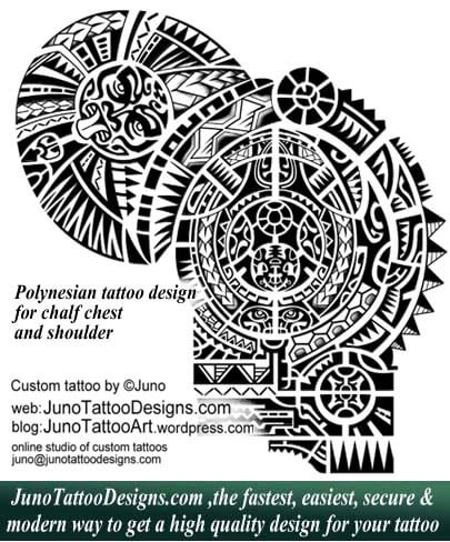 Polynesian Tattoo Shoulder By Juno Tattoo Designs Get Your Custom Tattoo Online