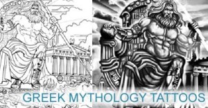 greek mythology tattoo,tattoo template,zeus tattoo template,poseidon tattoo,300 tattoo