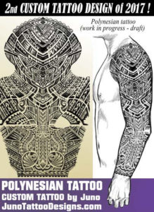 polynesian tattoo arm, juno tattoo designs