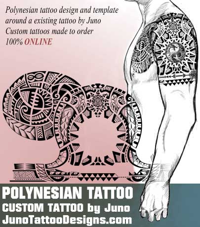 polynesian tattoo, male arm tattoo. tribal tattoo, juno tattoo designs