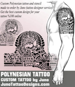 polynesian tree tattoo - samoan tattoo template - juno tattoo designs