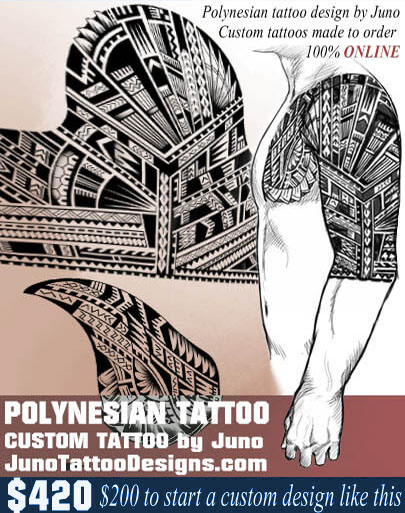 Polynesian Full Arm Create A Custom Tattoo 100 Online