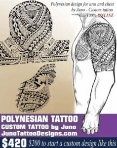 polynesian tribal tattoo, juno tattoo designs