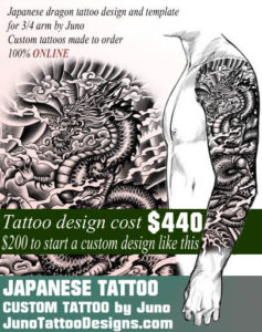 japanese dragon tattoo, juno tattoo designs