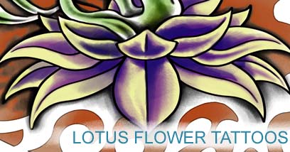 lotus flower tattoo-henna