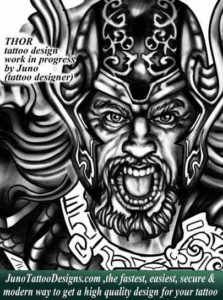 thor tattoo, Juno tattoo designs