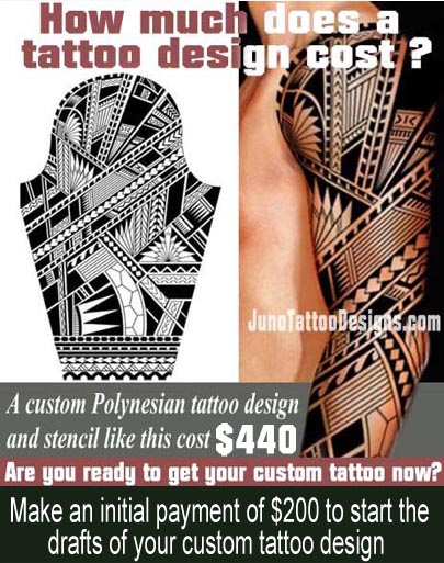 Polynesian Aztec Tribal Full Arm Get Your Custom Tattoo Online