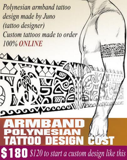 Polynesian Armband Tattoo Get Your Custom Tattoo Online