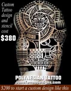 Polynesian tattoo, samoan tattoo, custom tattoo, juno tattoo designs