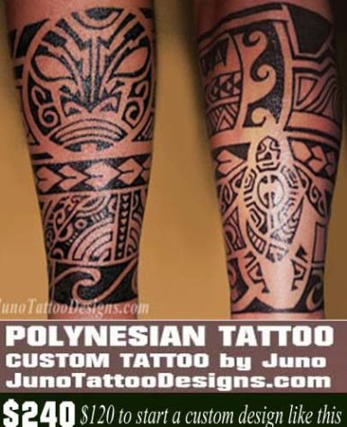 Polynesian Upper Arm And Half Chest Get Your Custom Tattoo Online