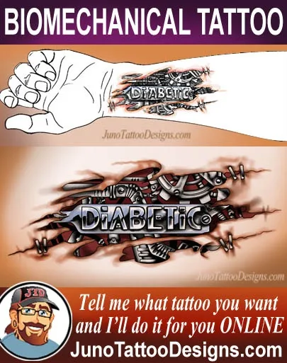 diabetic tattoo