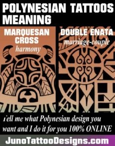 polynesian tattoo meaning, marriage tattoo meaning, marquesan cross tattoo meaning
