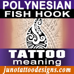 polynesian fish hook tattoo meaning
