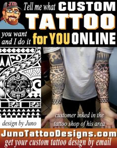 polynesian aztec tattoo, arm tattoo, male tattoo, tribal tattoo, tattoo shop, junotattoodesigns