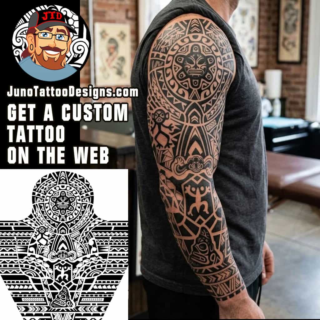 custom tattoo design by Juno
