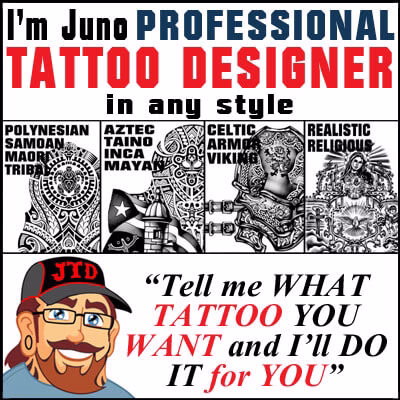 custom tattoo designer in any style
