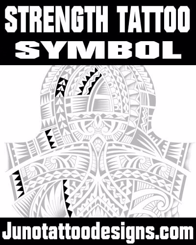 strength tattoo symbol