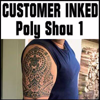 polynesian shoulder tattoo