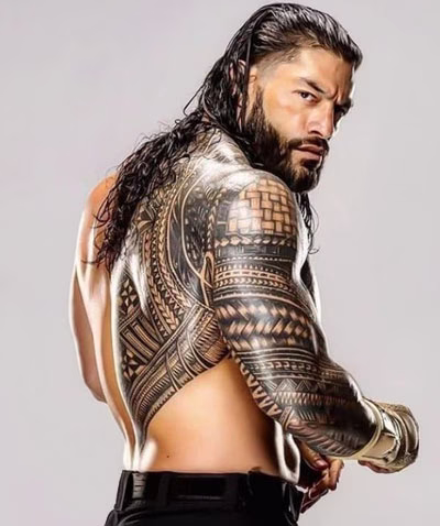 roman reigns tattoos