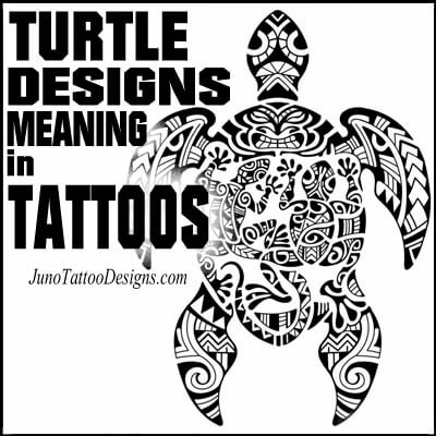 turtle designs meaning in tattoos