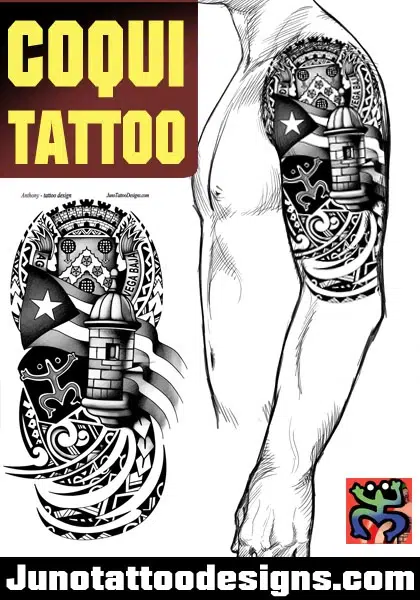 coqui the morro tattoo sleeve