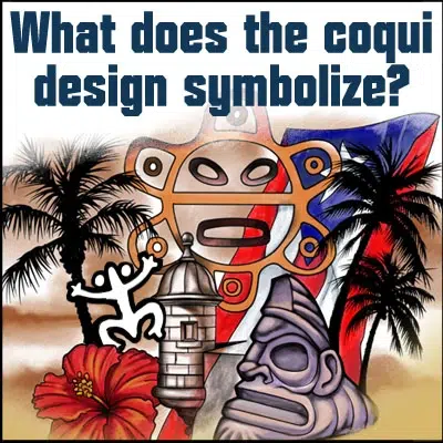 What does the coqui design symbolize?