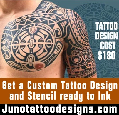 shoulder chest tattoo cost