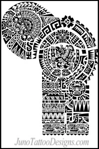 Inca Peruvian Tattoo Sleeve