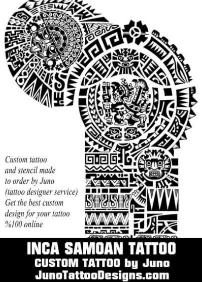 Aztec tattoos &amp; templates| Calendar tattoo | Get yours