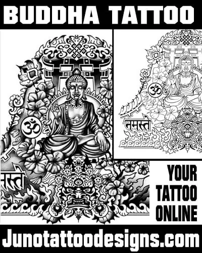 Buddha tattoo