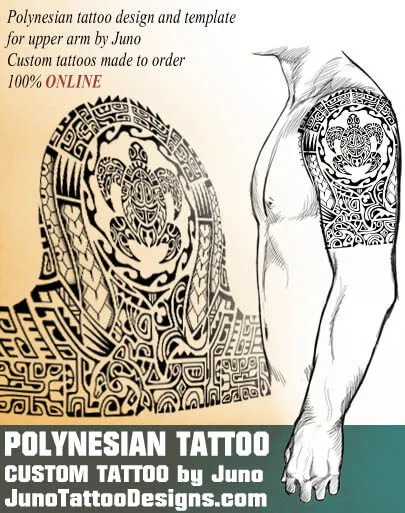 tahitian tattoo design sample