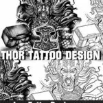 thor tattoo, hammer of thor tattoo, norse mythology tattoo, tattoo stencil, juno tattoo designs