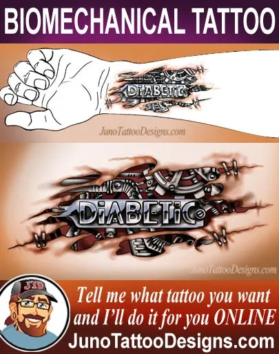 diabetic tattoo 