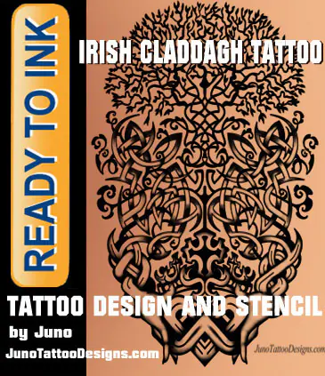 Irish claddagh tattoo