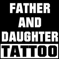 father daughter tattoo