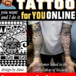 Aztec forearm tattoo