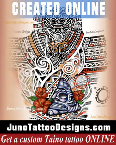 boricua sleeve tattoo