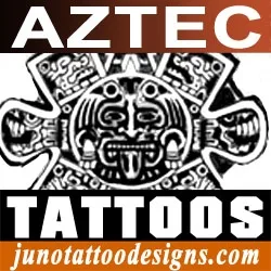 aztec tattoos created by juno tattoo designer