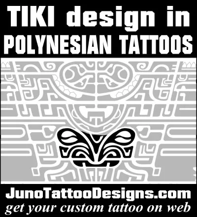 tiki face samoan tattoo meaning