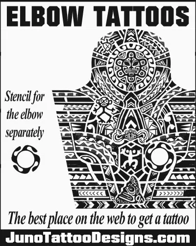 elbow tattoo