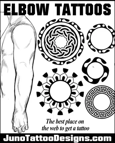 elbow tattoos 