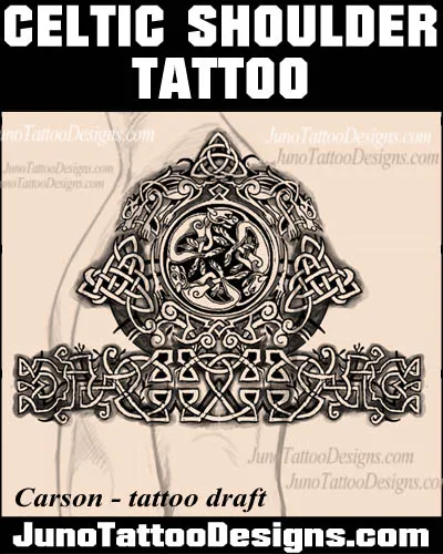 celtic shoulder atattoo