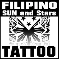 filipino sun tattoo