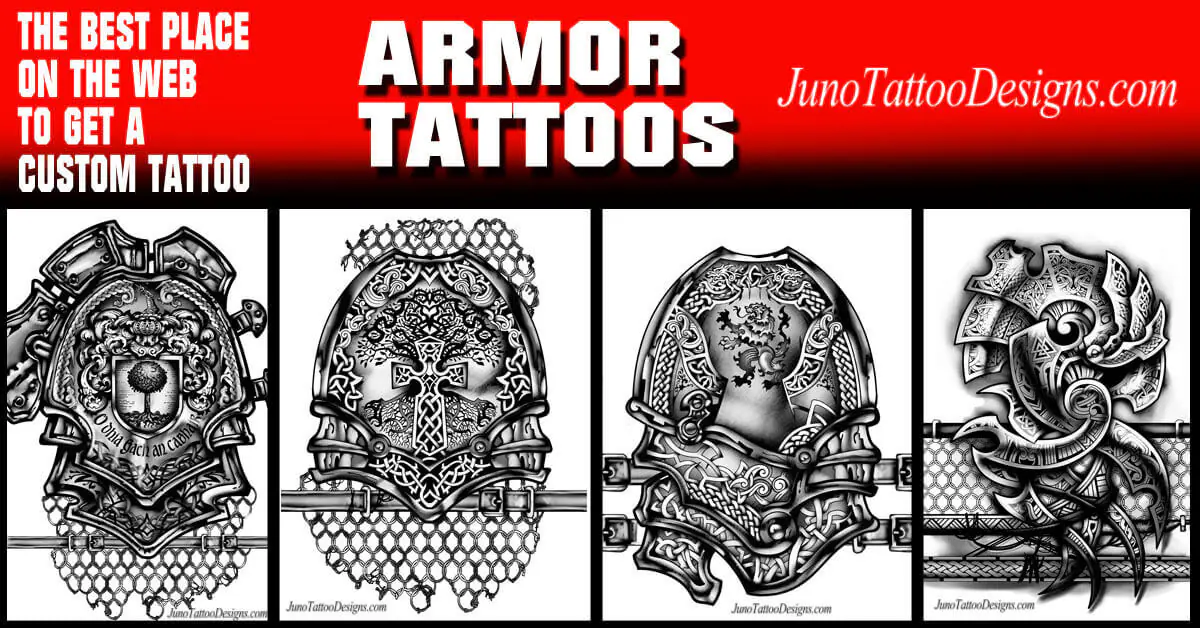 armor tattoos