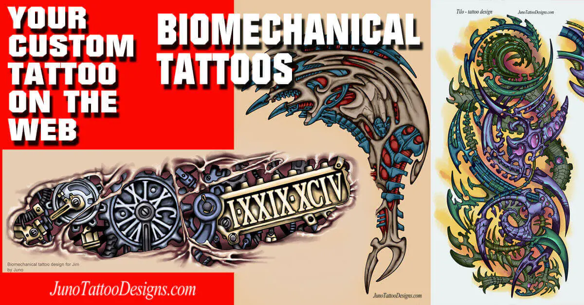 biomechanical tattoos