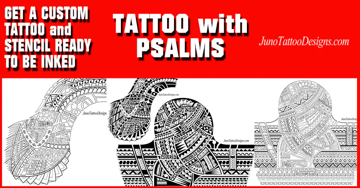 tattoo with psalms